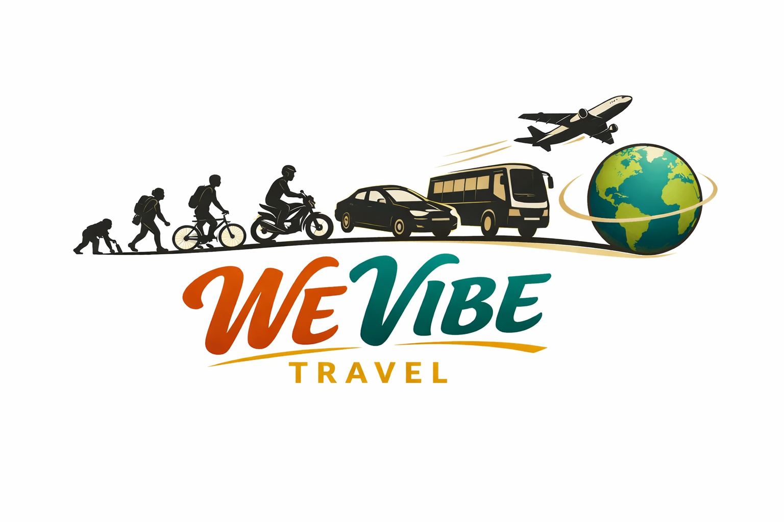 logo we vibe travel